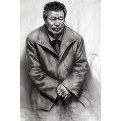 素描头发上的光如何处理